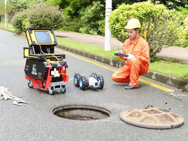 福清管道机器人检测